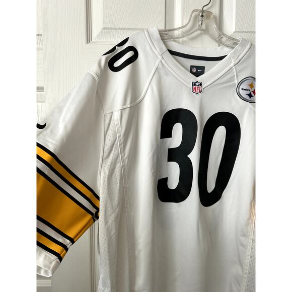 Pittsburgh Steelers James Conner #30 Jersey Mens 3XL White Nike NFL On Field - Picture 3 of 12